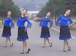 紫蝶踏歌广场舞独角戏视频舞蹈舞曲下载 含応子教学 优美动人的中老年广场舞