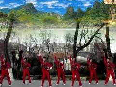 刘荣广场舞 开门红舞蹈视频 原创新年贺岁舞正反面演示分解教学