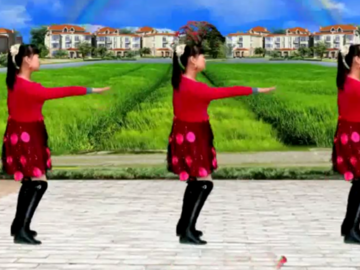 南之新女女广场舞《拥抱你离去》教学视频