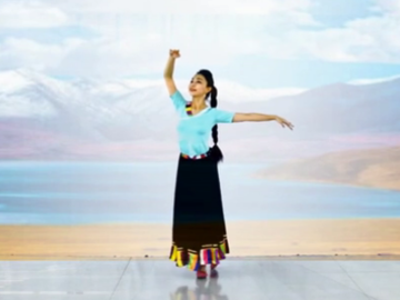 北京艺莞儿广场舞《次真拉姆》教学视频