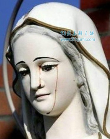 圣母像流泪之谜 科学也无法解释的显灵事件
