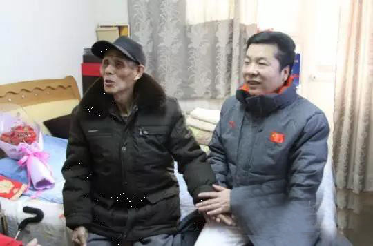 陕西省市武术界领导看望老武术家 送上元宵节祝福
