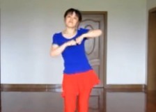 太湖一莲广场舞教学视频 找着了幸福就找到了你