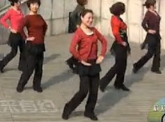 西湖莉莉广场舞 梦中的娃娃 正面和背面分解教学 舞曲下载