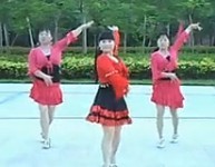 可爱玫瑰花广场舞《舞动民族风》含背面演示+分解动作+舞曲下载