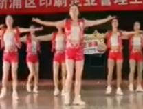 刘荣广场舞中国吉祥 广场舞教学 背面演示 2014广场舞