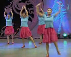 杨艺星月广场舞挥着翅膀的女孩 广场舞视频歌曲免费