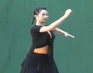 基本步形 桑巴舞教学 银牌级1女舞蹈教学教材