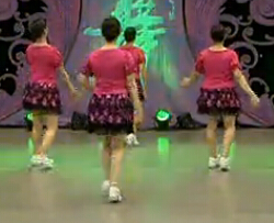 杨艺广场舞好心情 背面动作演示视频舞曲免费