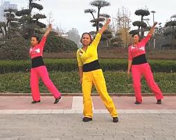 原创 舞动旋律2007健身队 广场舞穿越 含动作分解教学 简单易学