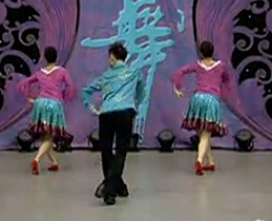杨艺广场舞我的蒙古我的家 背面动作演示视频舞曲免费
