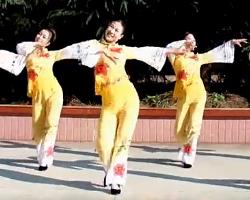 超清新舞 天姿广场舞红红的中国 含背面演示