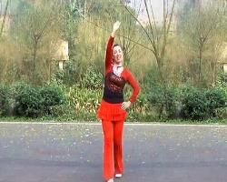 幸福天天广场舞红红的中国 编舞刘荣 含动作分解教学