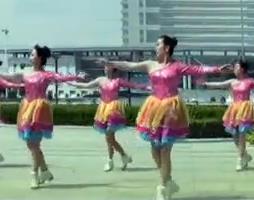 刘荣广场舞情在草原飞 广场舞教学 动作分解