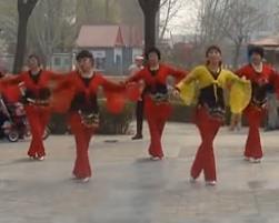 月梅广场舞中国新娘 含背面演示 歌曲免费