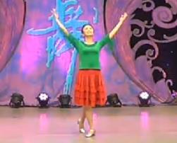 立华广场舞美丽中国正面背面演示教学 祖海《美丽中国》歌词歌曲