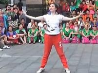 応子广场舞存在 动作分解教学 背面演示