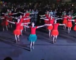 紫蝶广场舞心在跳情在烧广场舞 最新广场舞表演视频