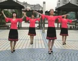 盛泽雨夜广场舞一颗红豆 含背面动作演示 中三广场舞