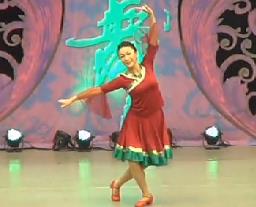 立华广场舞我的西藏 原创广场舞动作分解教学