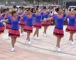 漯河百合广场舞走向复兴 瑞贝卡广场舞总决赛 广场舞表演
