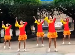 最新广场舞小飞机 兴梅广场舞原创演示教学 活泼快乐老少皆宜的广场舞