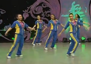 杨艺艺莞儿广场舞唱起来跳起来 正面演示 2015年最新广场舞蹈歌曲音乐免费