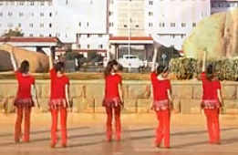 安庆小红人广场舞好心情 背面演示 广场舞蹈歌曲音乐免费