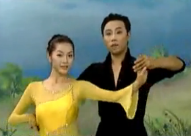 杨艺许玮娜教你跳慢三 第十四讲月亮船 华尔兹舞的通俗跳法