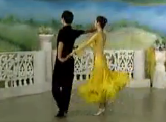 华尔兹舞的通俗跳法 第四讲藏族舞步 杨艺许玮娜教你跳慢三