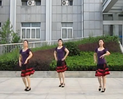 千岛湖心语广场舞 俄罗斯舞曲 中老年广场舞视频