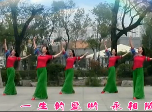 刘荣广场舞好妹妹正面背面演示教学 金波《好妹妹》歌词