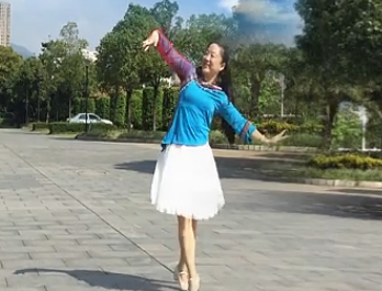 龙岩舞之乐广场舞听一听 藏族舞蹈