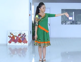 艺莞儿傣族舞蹈教学 第二讲手型与脚位 傣族舞手型与脚位