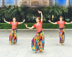 广场舞吉米来吧 龙岩舞燕广场舞 三人最简单广场舞变队形表演