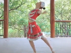 苗族舞黛帕 单色舞蹈 陈欣悦中国舞