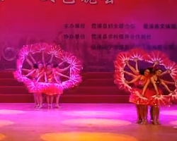 茉莉花开 霞浦三八晚会扇舞 排舞比赛一等奖 最新扇子舞表演