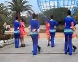 方梅广场舞阿里山的姑娘 双人舞 最新广场舞视频音乐mp3免费下载
