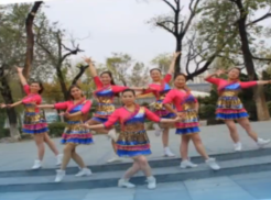 刘荣广场舞《中国广场舞》正面背面含教学 正月十五《中国广场舞》歌词