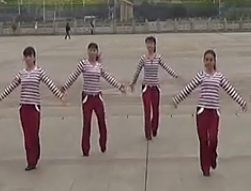 吉美广场舞排舞飞舞荧光棒演示教学 飞舞荧光棒排舞视频
