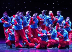 女子群舞《红》 秦皇岛市歌舞团表演