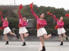 茉莉广场舞红包正反面演示含教学 手绢舞 冷漠《红包》歌词