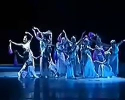 民族舞 群舞《雨中花》 视频音乐mp3免费下载