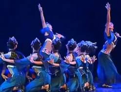 民族民间舞喜鹊喳喳喳 第十届桃李杯舞蹈大赛群舞