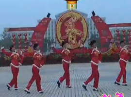 云清秀广场舞正月初一是新年 热闹喜庆的新年广场舞