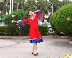 广西灵山曹曹广场舞幸福的歌 简单优美广场舞