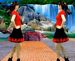 游城广场舞双子星 简单健身时尚广场舞