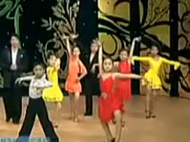 少儿拉丁舞伦巴 伦巴考级第一级 伦巴舞动作名称和节奏