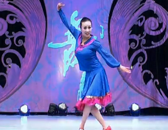 蒙古包广场舞个人版辰辰演示 廊坊星月最新原创广场舞