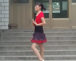 郭村广场舞 排舞向上攀爬 正面动作演示视频